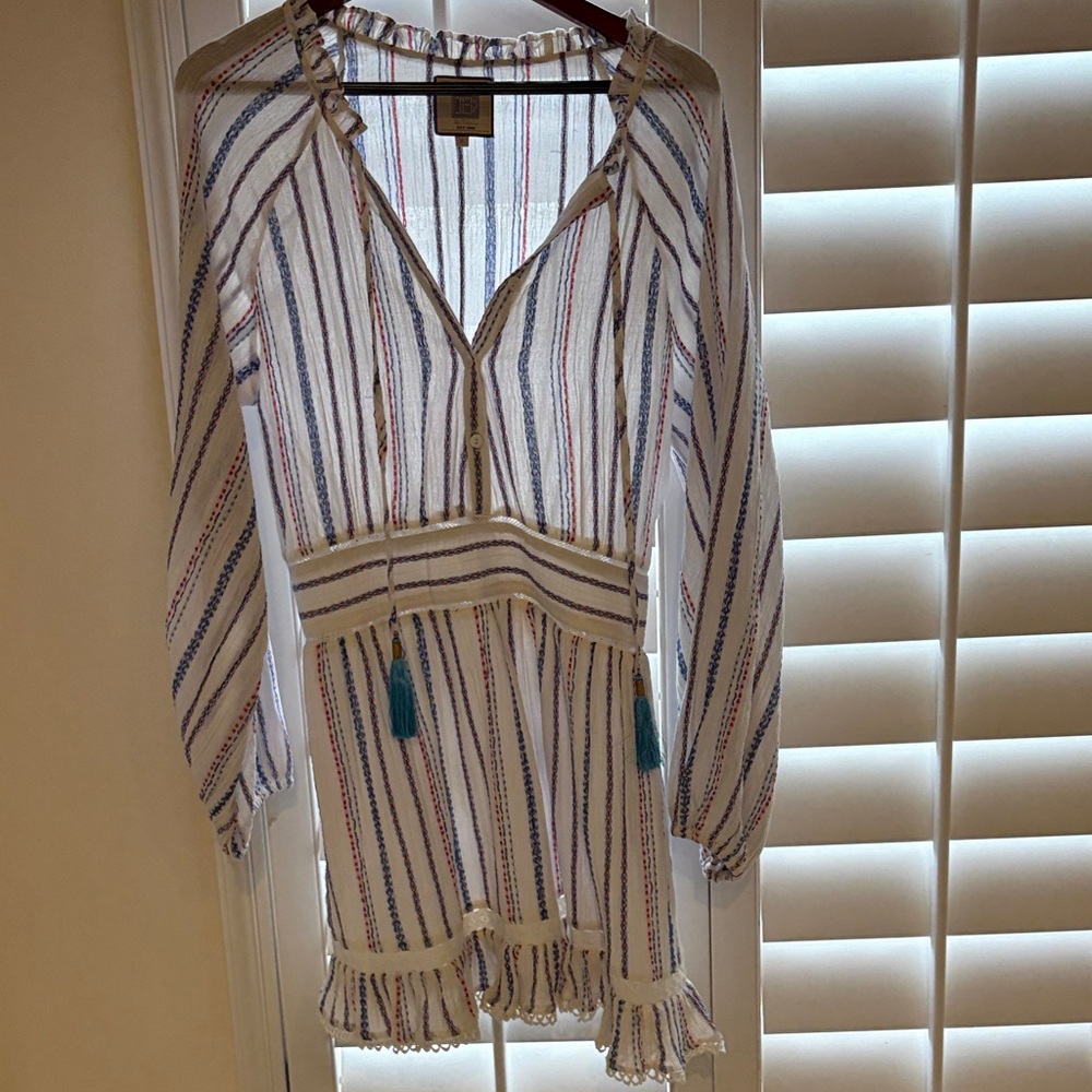 Striped Long Sleeve Dress